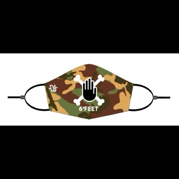 6’ FEET Mask In Camo - Picture 1 of 9